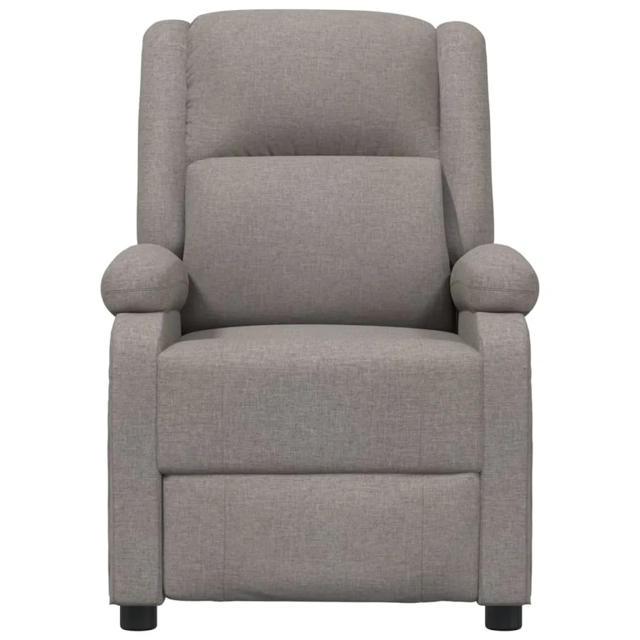Fauteuil inclinable électrique Taupe Tissu - 4