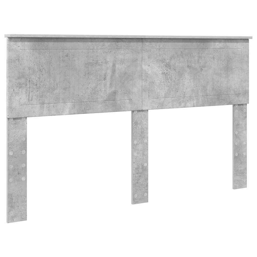Lit de Rangement Gris béton 150 x 200 cm Bois d'ingénierie - 7