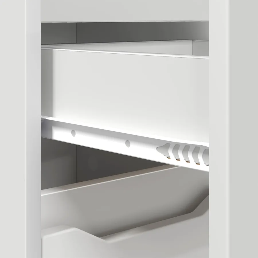 Cabinet de salle de bain avec tiroir Blanc 30,5 x 30 x 101 cm - 10
