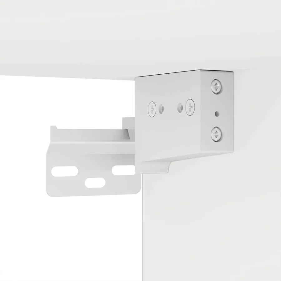 Ensemble de mobilier de salle de bain avec tiroir 4 pcs Blanc - 11