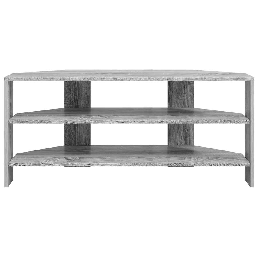 MeubleTVd'Angle Gris Sonoma 102x40,5x45cm Bois d'ingénierie - 5