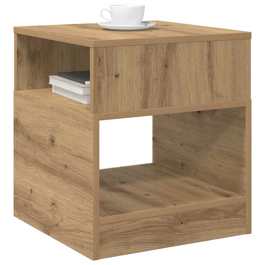 Table d'appoint 2 pc Chêne artisanal 40,5 x 40 x 45 cm - 3