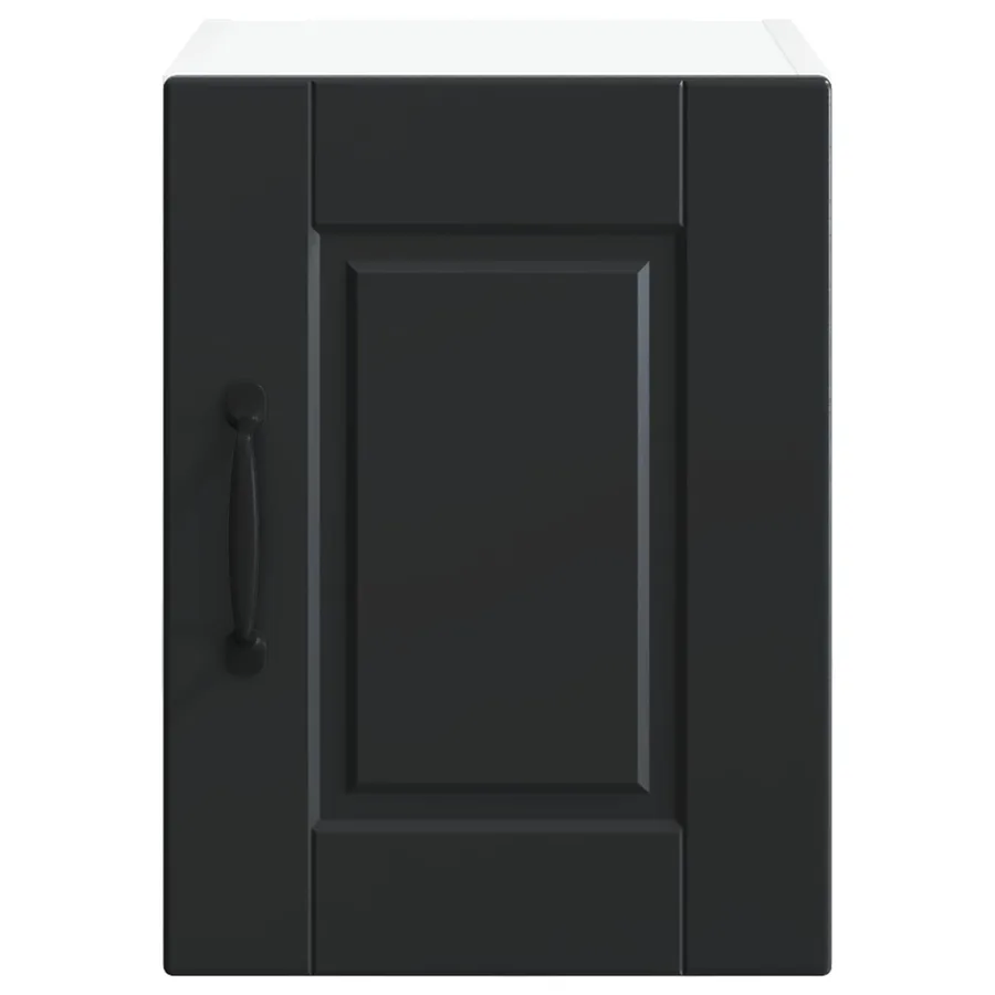 Meuble mural PORTO 2 pcs Noir 30 x 31 x 40 cm Bois d'ingénierie - 7