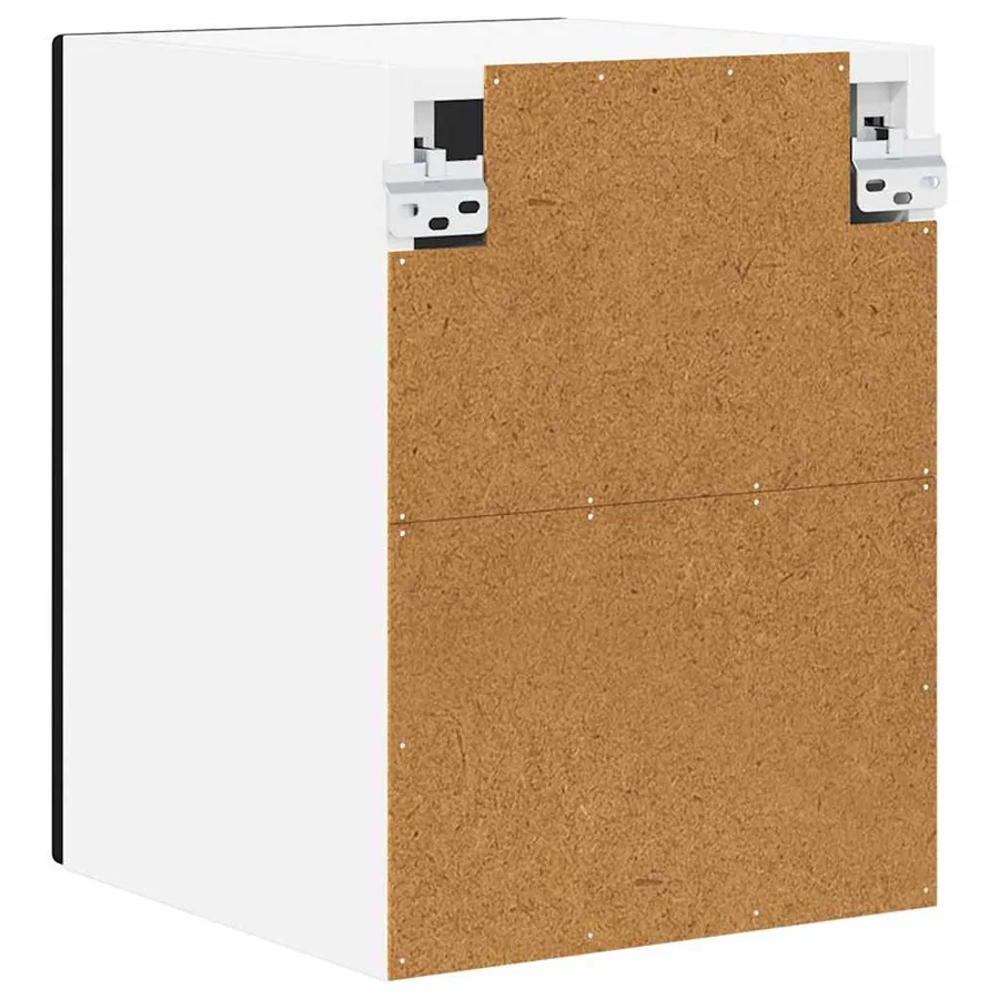 Meuble mural PORTO 2 pcs Noir 30 x 31 x 40 cm Bois d'ingénierie - 9