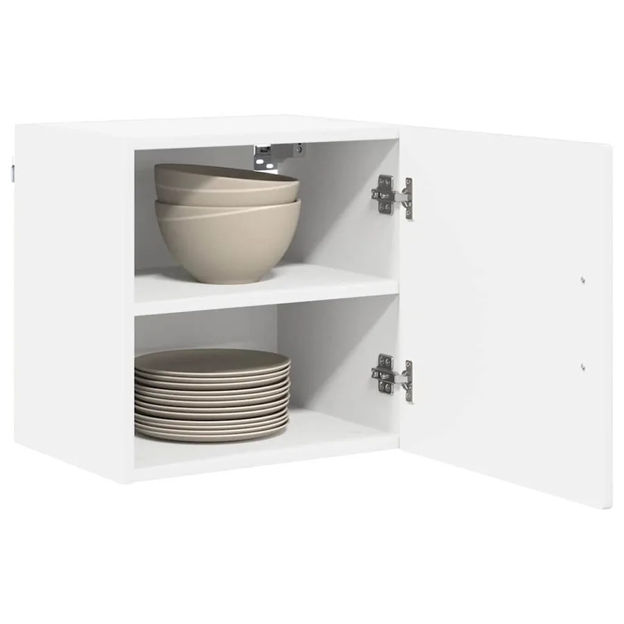 Meuble mural PORTO 2 pcs Blanc brillant 40 x 31 x 40 cm - 3