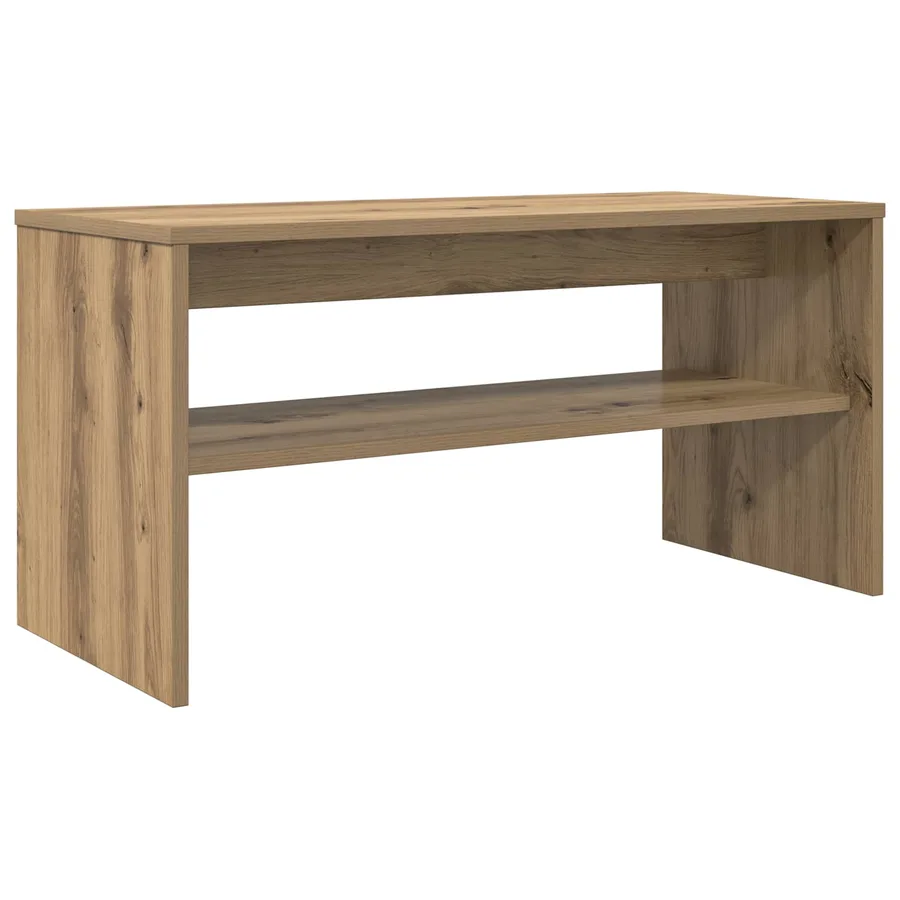 Meuble TV 80 x 35 x 40 cm Chêne artisanal Bois d'ingénierie - 2