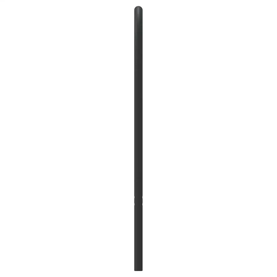 Tête de lit de remplacement métal noir 135 cm - 5