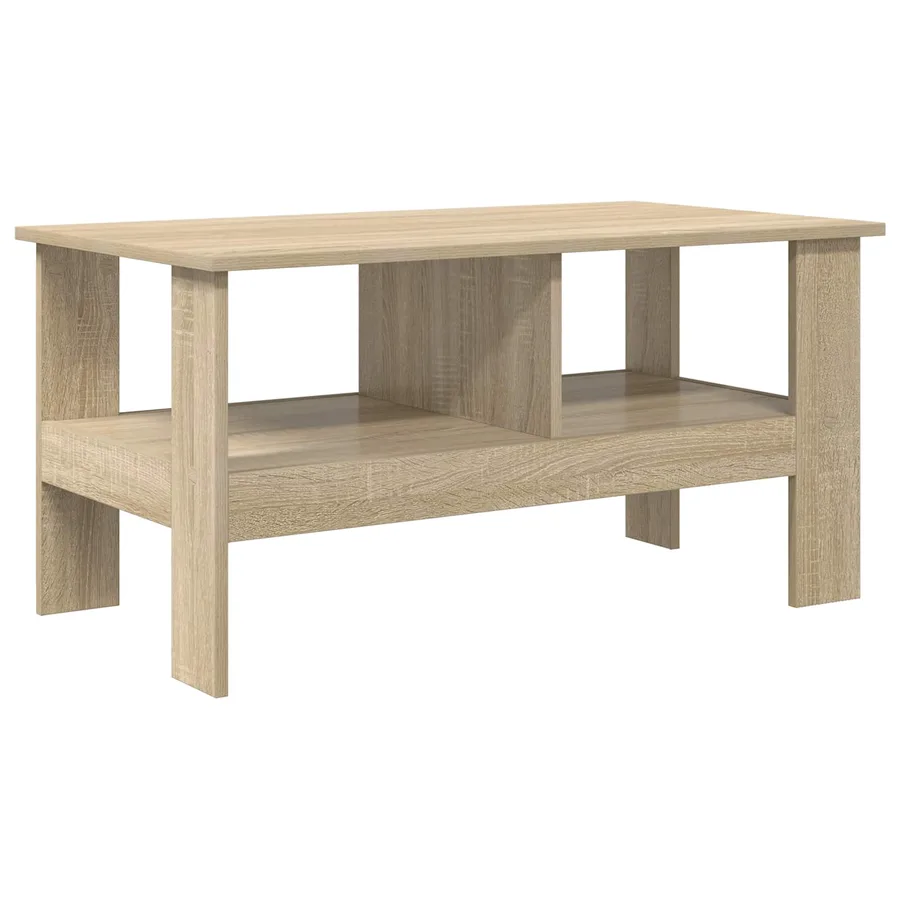 Table basse Chêne Sonoma 90 x 50 x 45 cm Bois d'ingénierie - 7