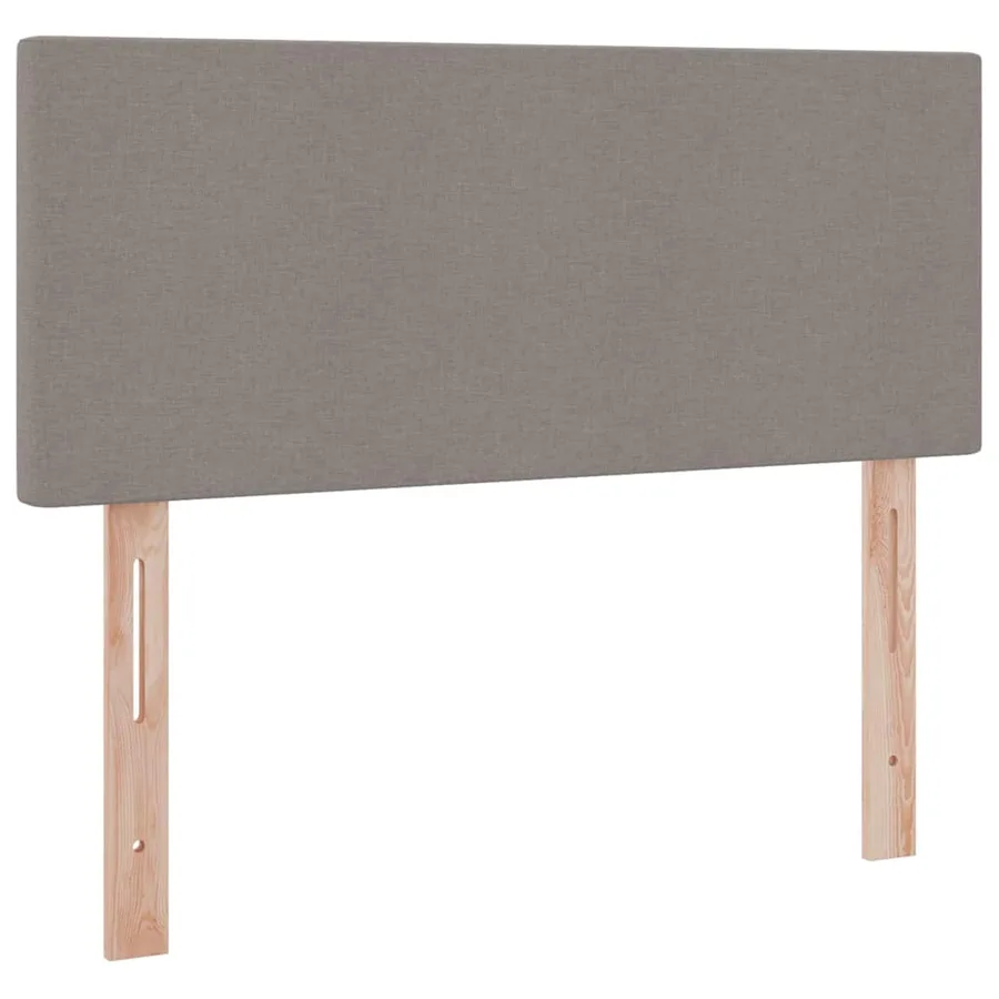 Lit avec rangement et matelas avec matelas Taupe 120 x 190 cm - 9