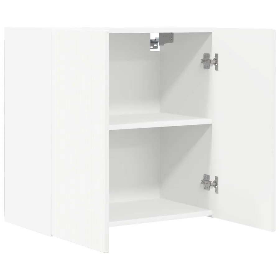 Ensemble de meuble TV mural Montage mural 6 pcs Blanc - 14