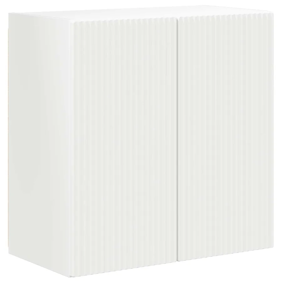 Ensemble de meuble TV mural Montage mural 6 pcs Blanc - 7