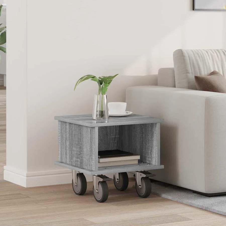 Meuble TV Gris Sonoma 37 x 35 x 35 cm Bois d'ingénierie
