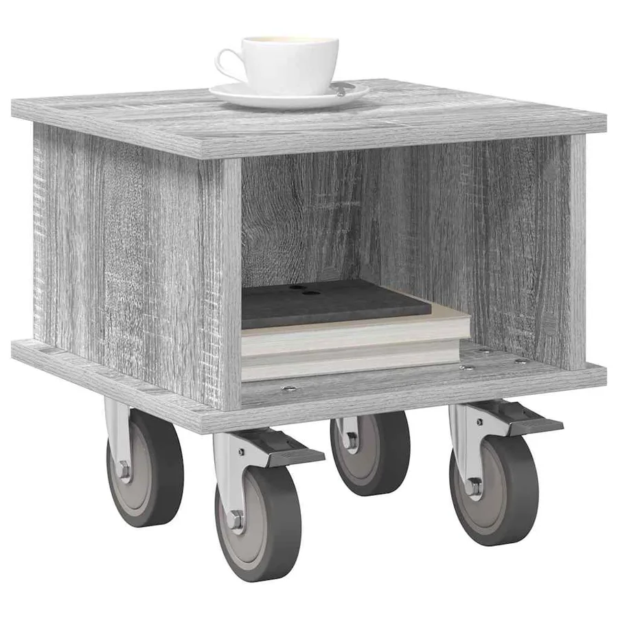 Meuble TV Gris Sonoma 37 x 35 x 35 cm Bois d'ingénierie - 3