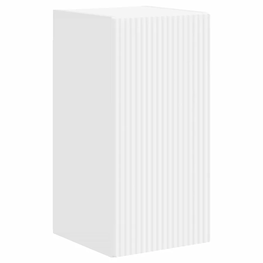 Ensemble meuble TV 5 pcs Blanc Bois d'ingénierie - 6