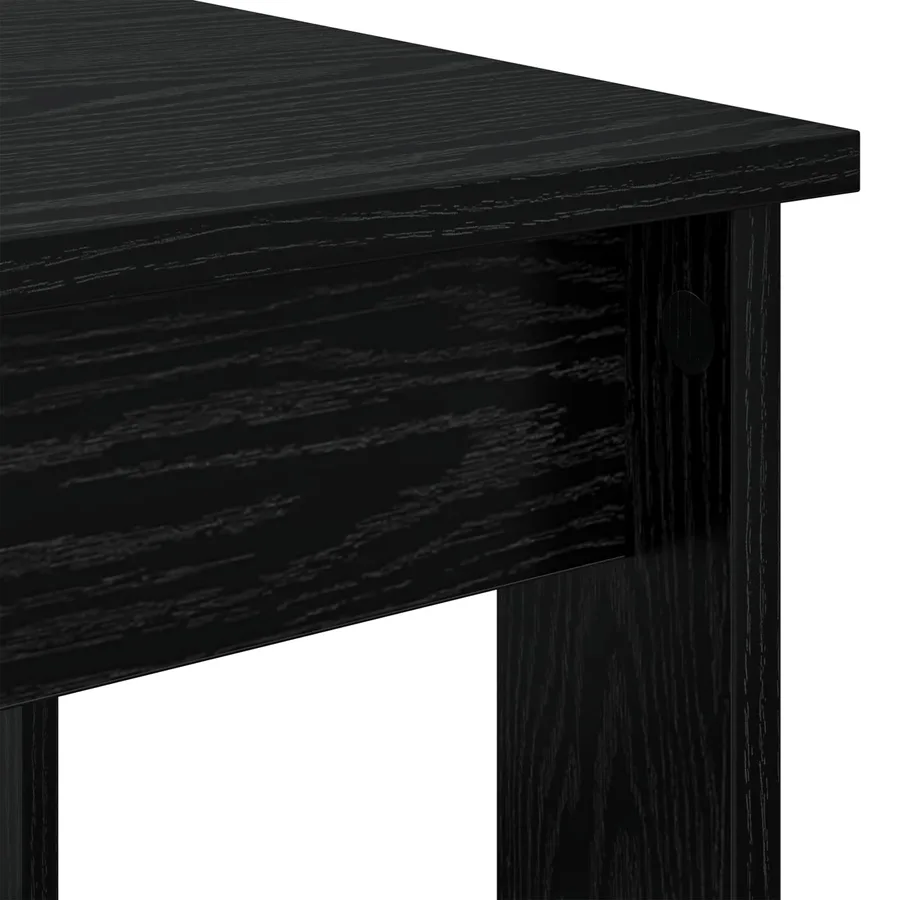 Ensemble de tables basses 2 pcs Chêne noir Bois d'ingénierie - 11
