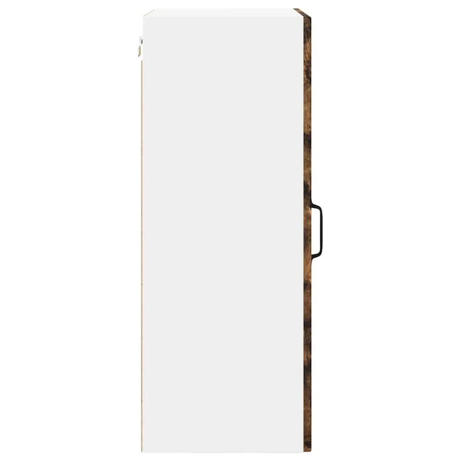 Meuble mural PORTO Chêne fumé 50 x 31 x 80 cm Bois d'ingénierie - 7