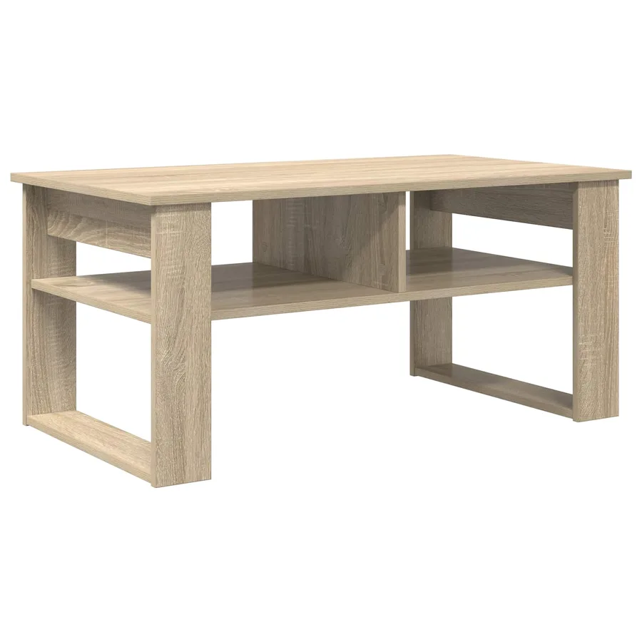 Table basse Chêne Sonoma 96 x 54 x 44 cm Bois d'ingénierie - 2