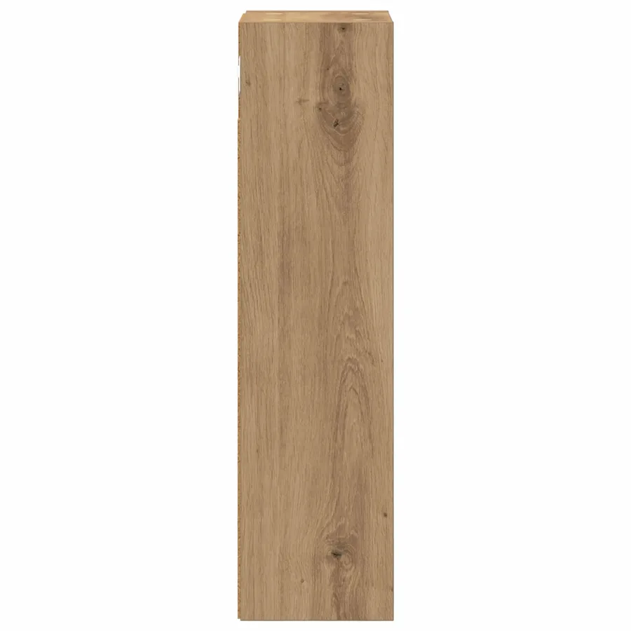 Armoire murale de salle de bain Chêne artisan 20 x 16 x 62,5 cm - 7