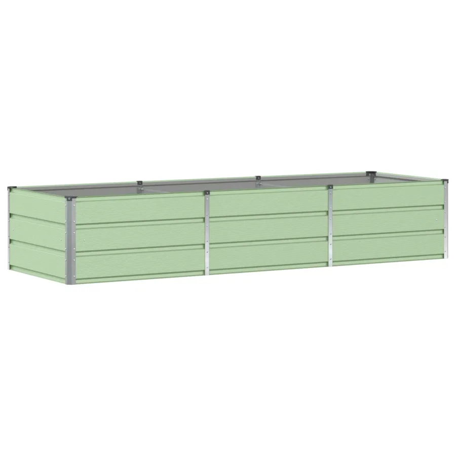 Jardinière Vert 240 x 80 x 45 cm Acier - 2