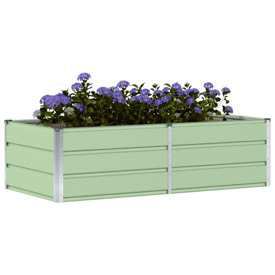 Jardinière Vert 160 x 80 x 45 cm Acier - 3