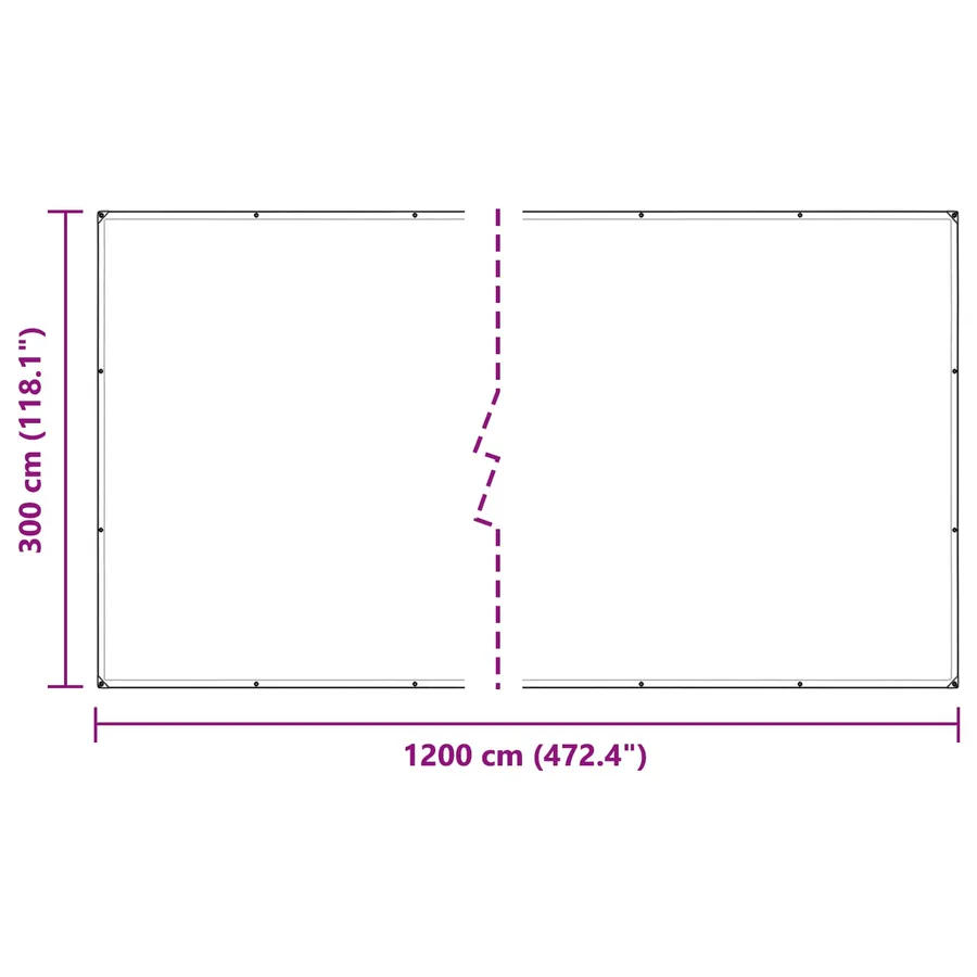 Couverture pour plantes Transparent 3 x 12 m PVC - 10