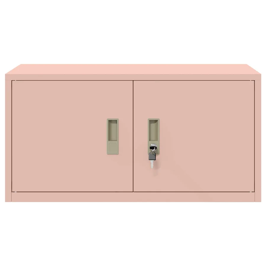 Armoire de rangement Rose 80 x 40 x 40 cm Acier - 6