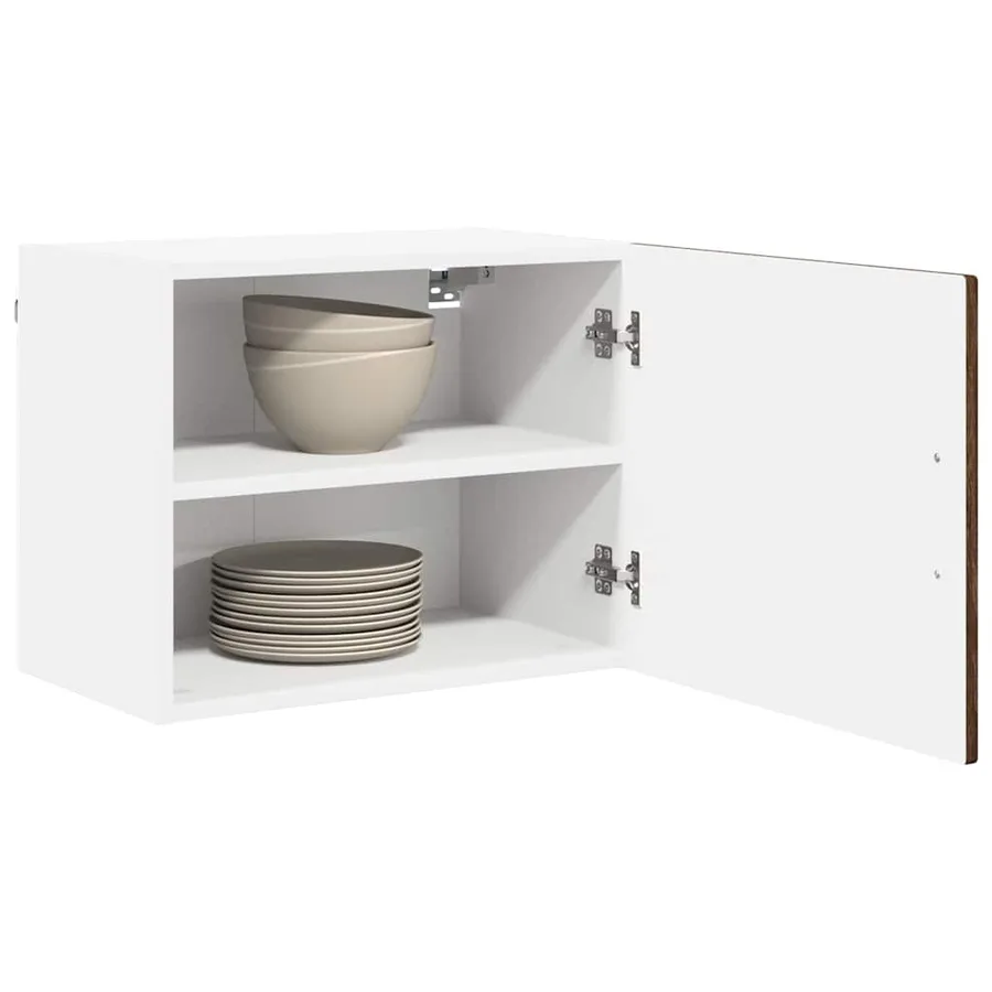 Meuble mural PORTO 2 pcs Chêne brun 50 x 31 x 40 cm - 3