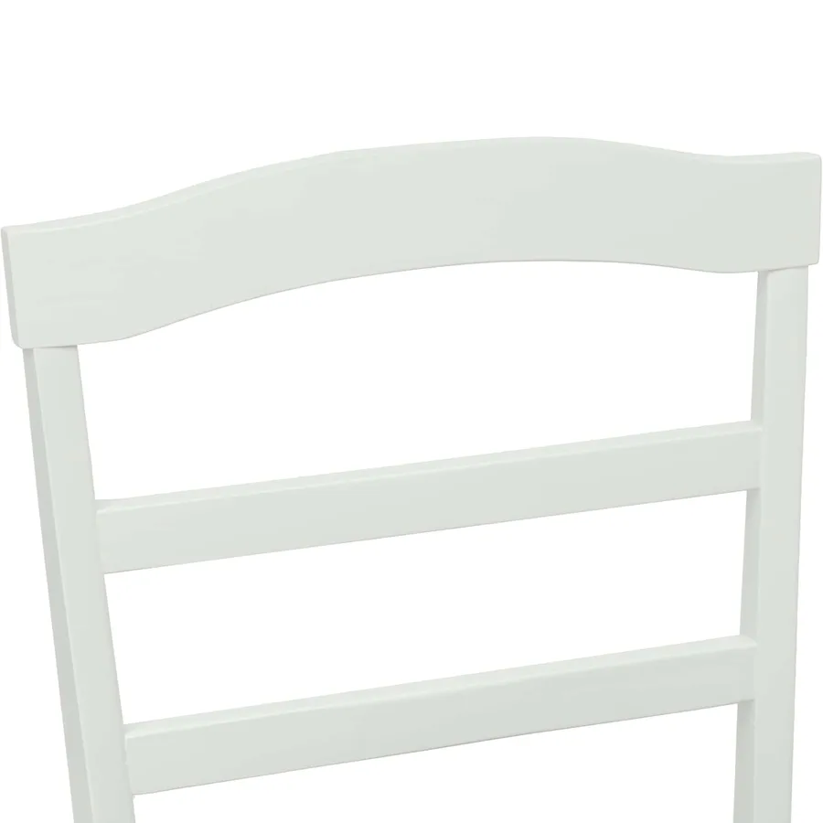 Chaise de salle à manger 2 pcs Blanc et Gris - 9