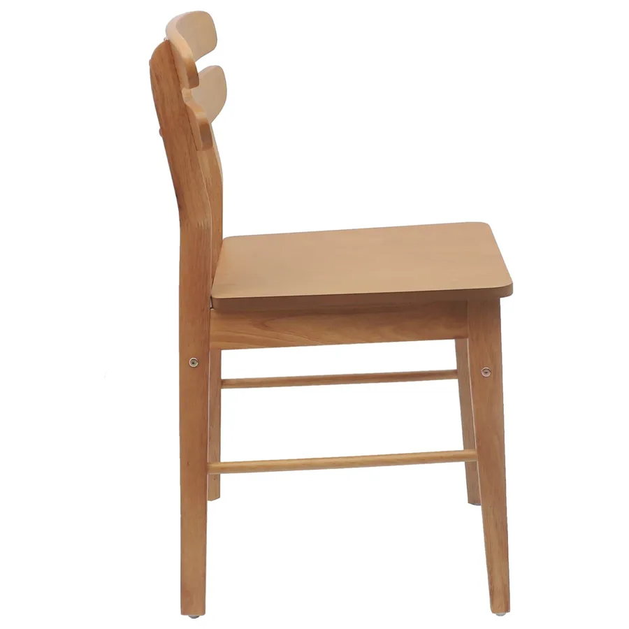 Chaise de salle à manger 2 pcs Naturel - 6