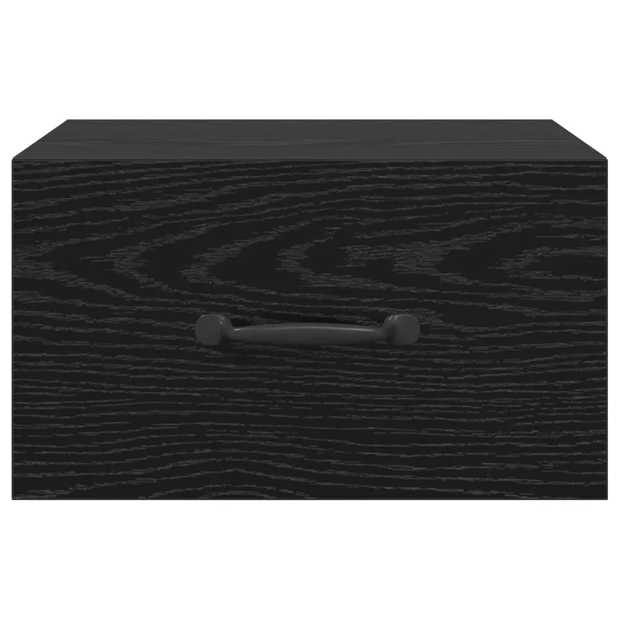 Cabinet de chevet Chêne noir 35 x 35 x 20 cm Bois d'ingénierie - 5