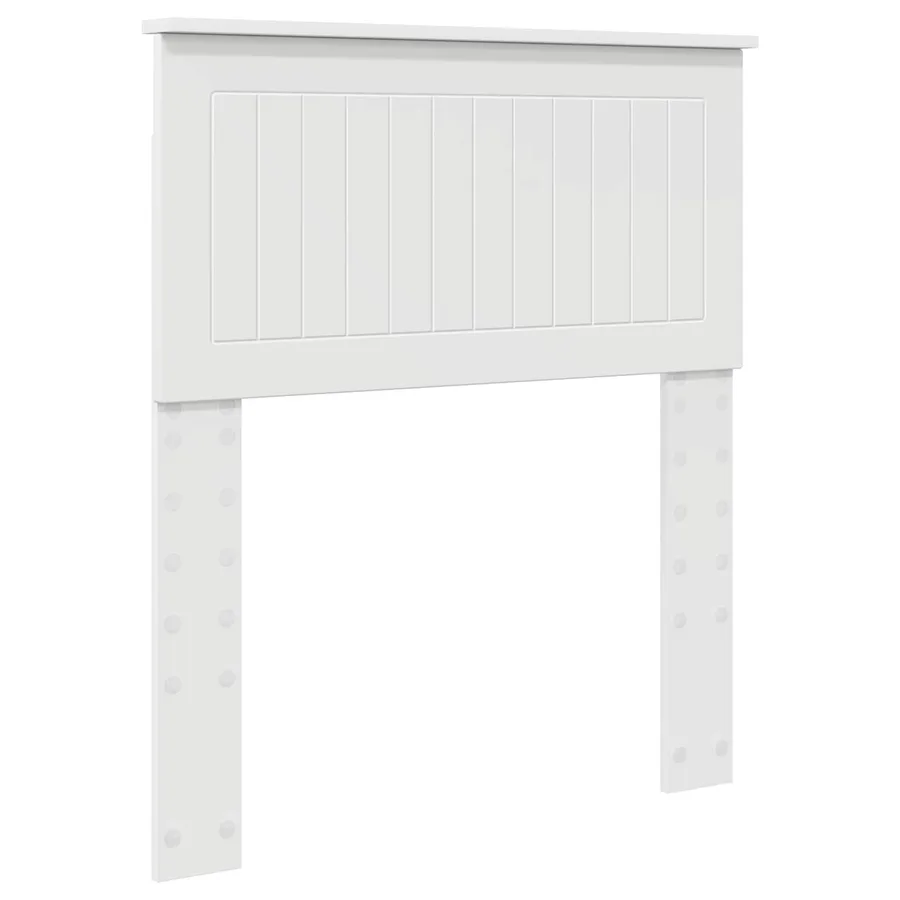Tête de lit Blanc Bois d'ingénierie - 2