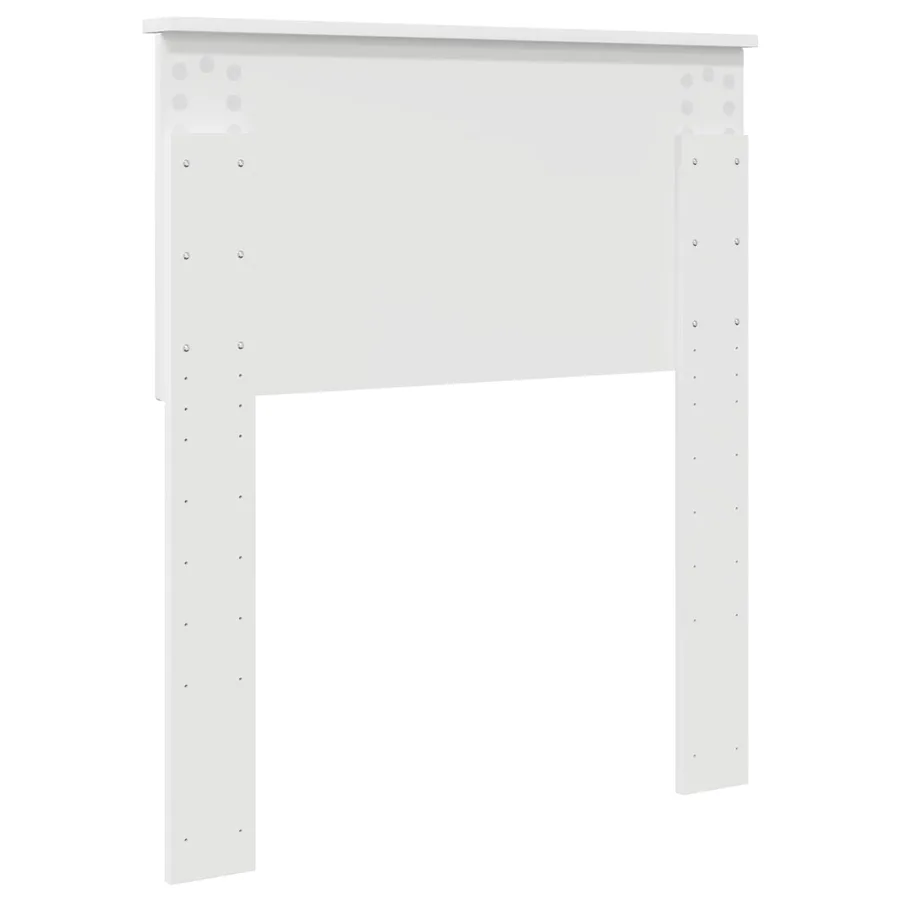 Tête de lit Blanc Bois d'ingénierie - 6