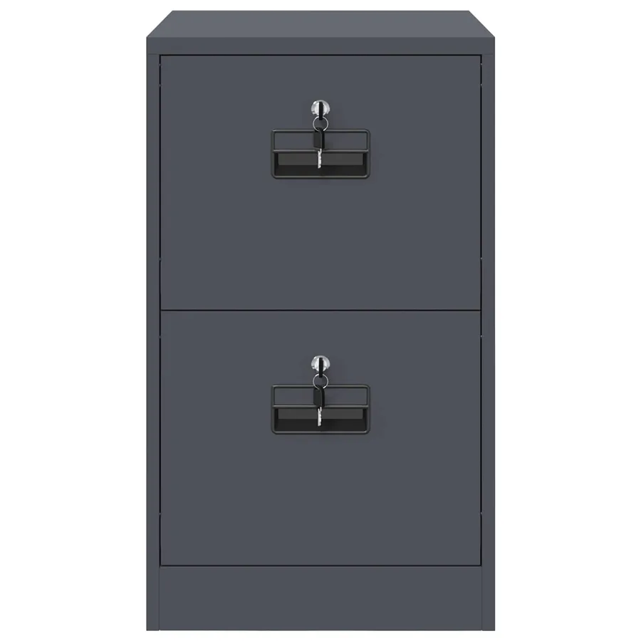 Cabinet de Dossier avec tiroir Anthracite 44 x 50 x 74,5 cm - 7