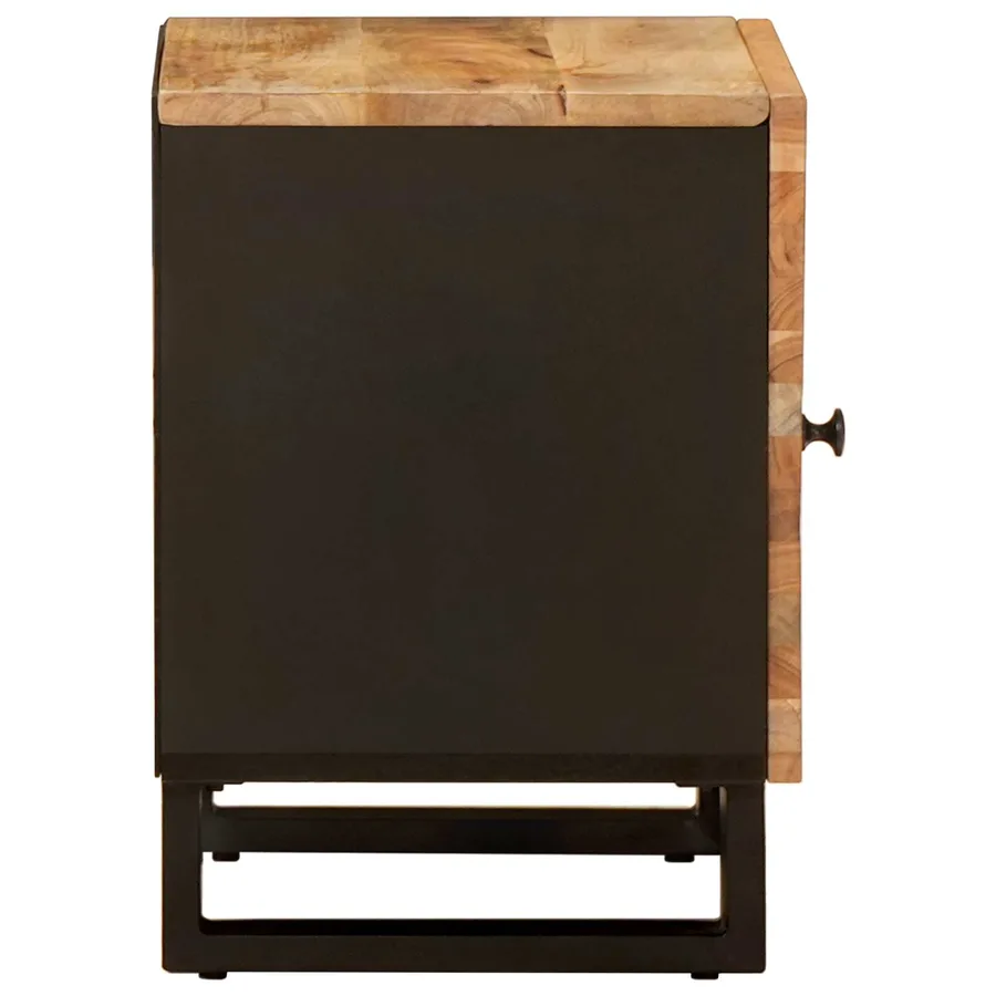 Cabinet de chevet 2 pcs Marron 40 x 33 x 46 cm - 5