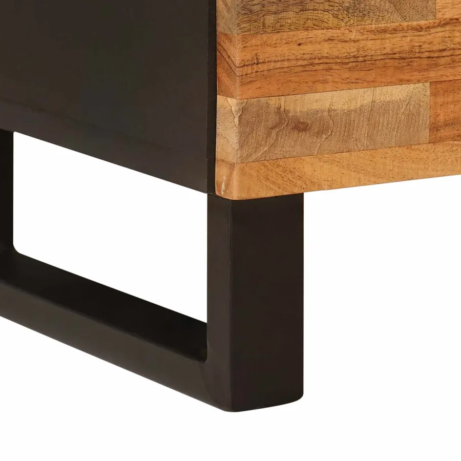 Cabinet de chevet 2 pcs Marron 40 x 33 x 46 cm - 9