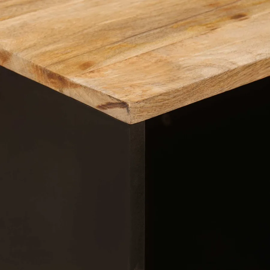 Table basse Marron 80 x 50 x 40 cm Bois de mangue massif - 6