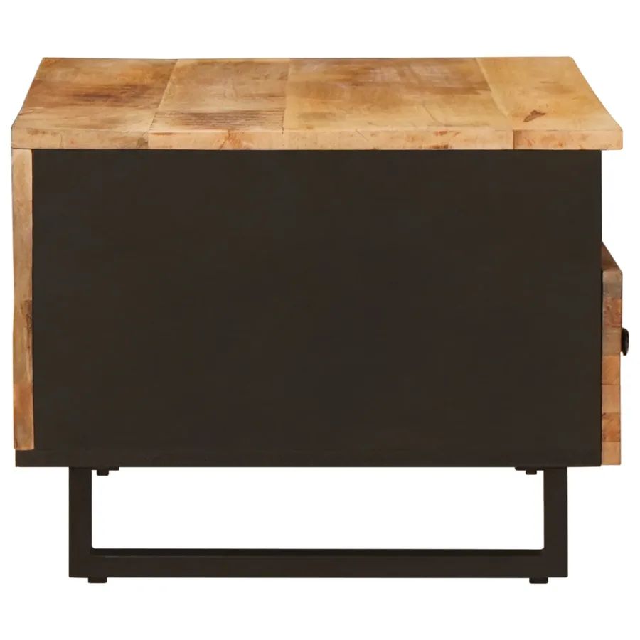 Table basse Marron 80 x 54 x 40 cm Bois de mangue massif - 4