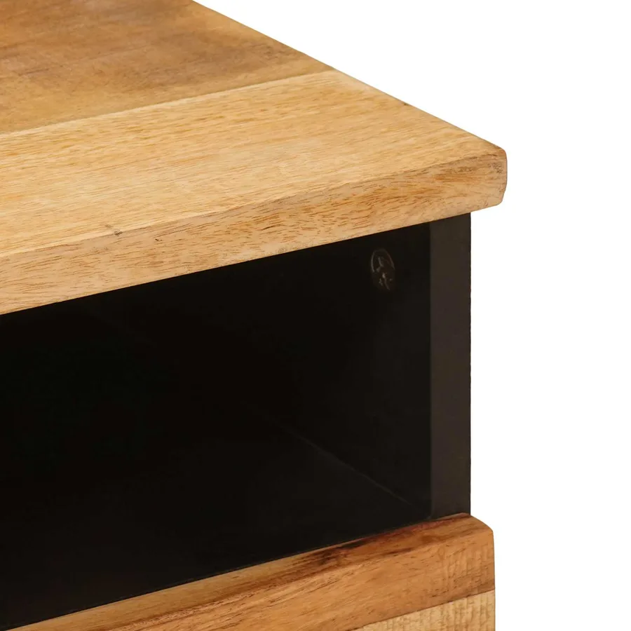Table basse Marron 80 x 54 x 40 cm Bois de mangue massif - 6