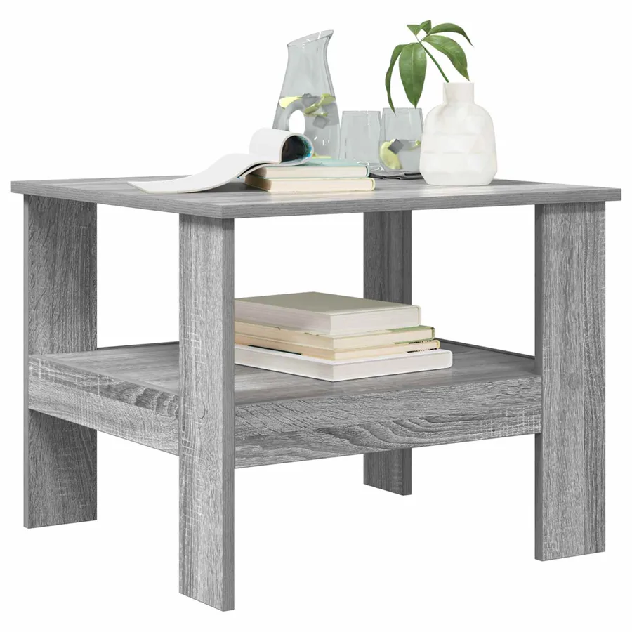 Table basse Gris Sonoma 57 x 55 x 45 cm Bois d'ingénierie - 3