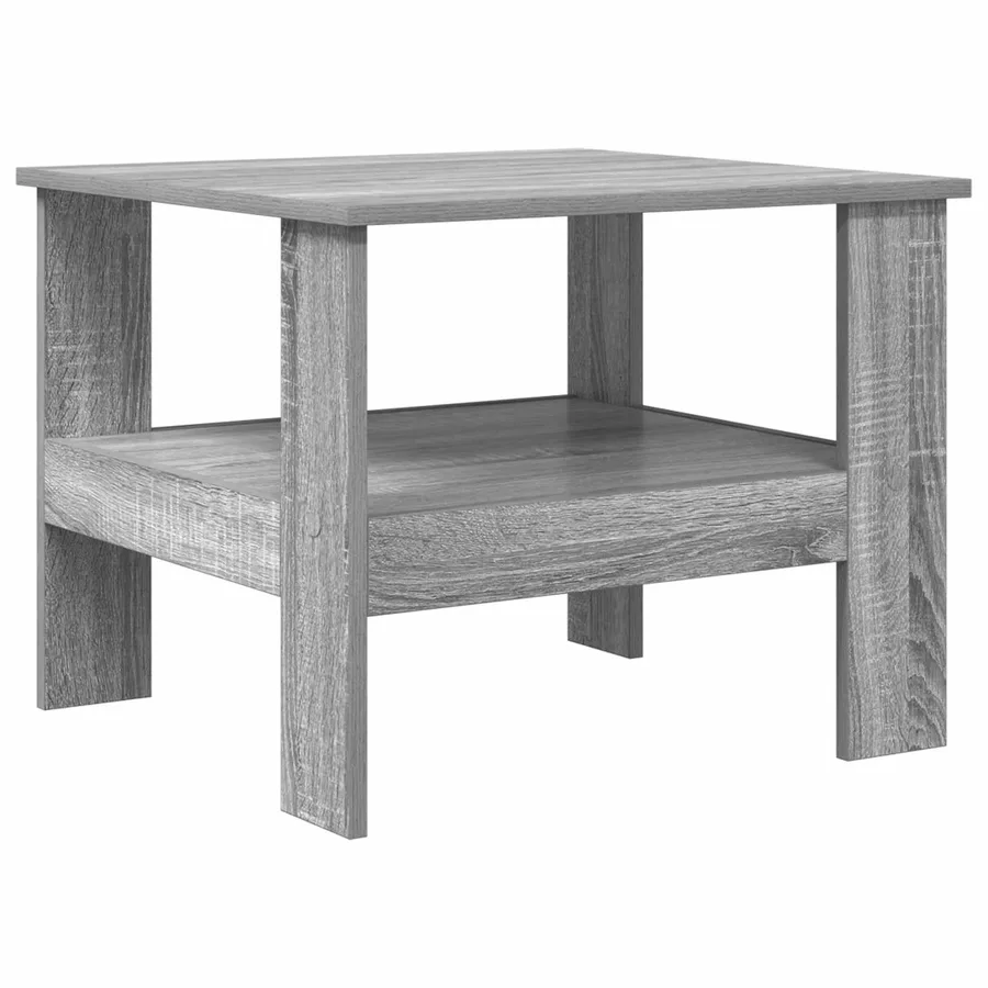 Table basse Gris Sonoma 57 x 55 x 45 cm Bois d'ingénierie - 7