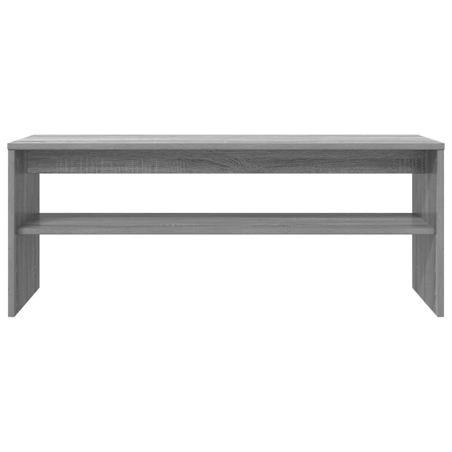 Meuble TV Gris Sonoma 100 x 35 x 40 cm Bois d'ingénierie - 5