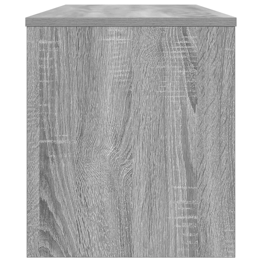 Meuble TV Gris Sonoma 100 x 35 x 40 cm Bois d'ingénierie - 6