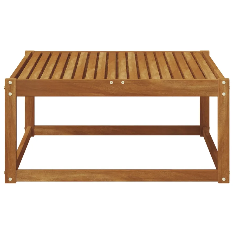 Table de jardin Naturel 79 x 79 x 37 cm - 4