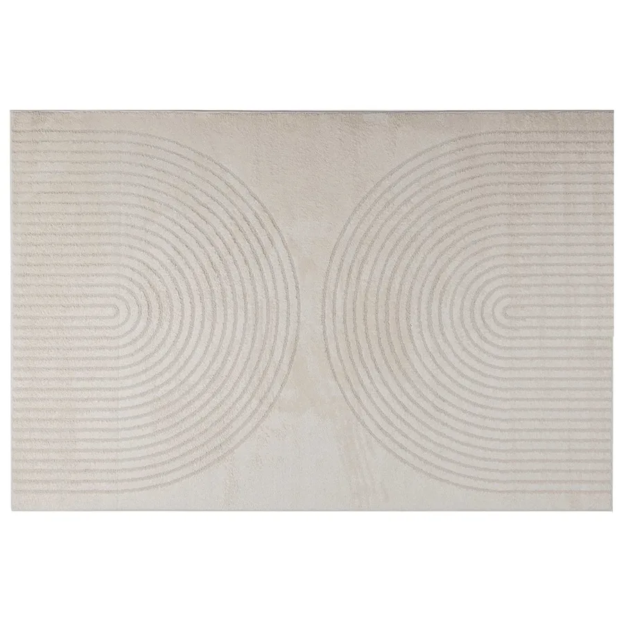 Tapis de surface GALATI Crème 340 x 240 cm Polyester - 2