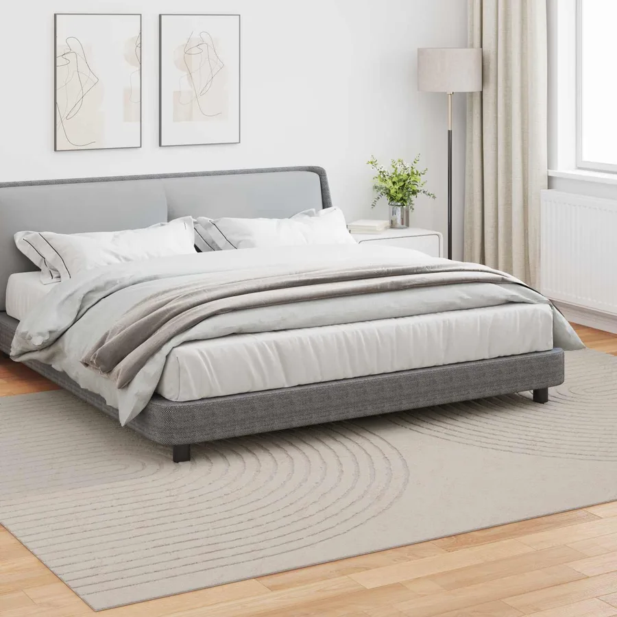 Tapis de surface GALATI Crème 340 x 240 cm Polyester - 3