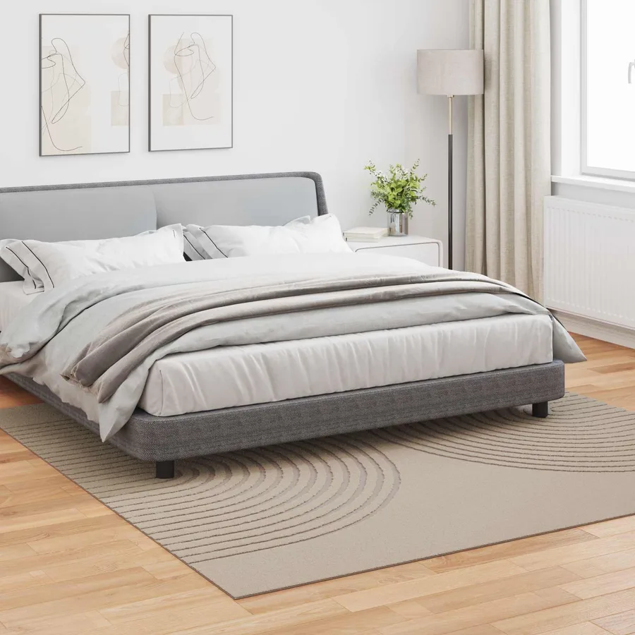 Tapis de surface Carré GALATI Beige 240 x 240 cm Polyester - 3