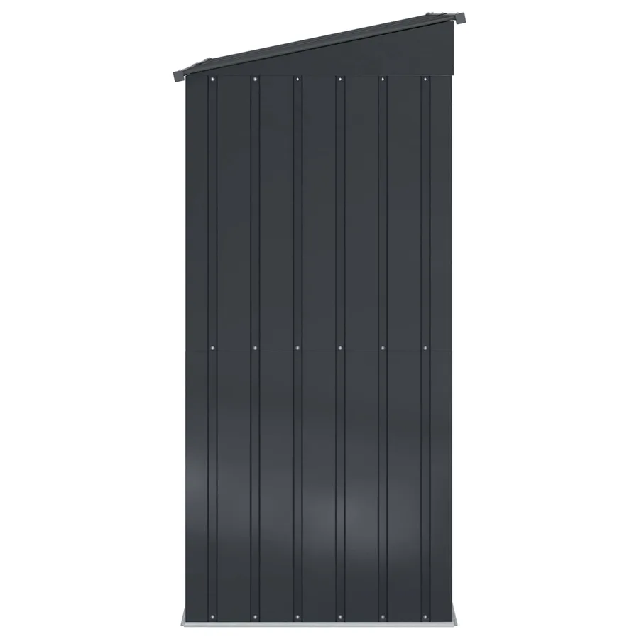 Cabanons de jardin Anthracite 137 x 81 x 180 cm Métал - 7