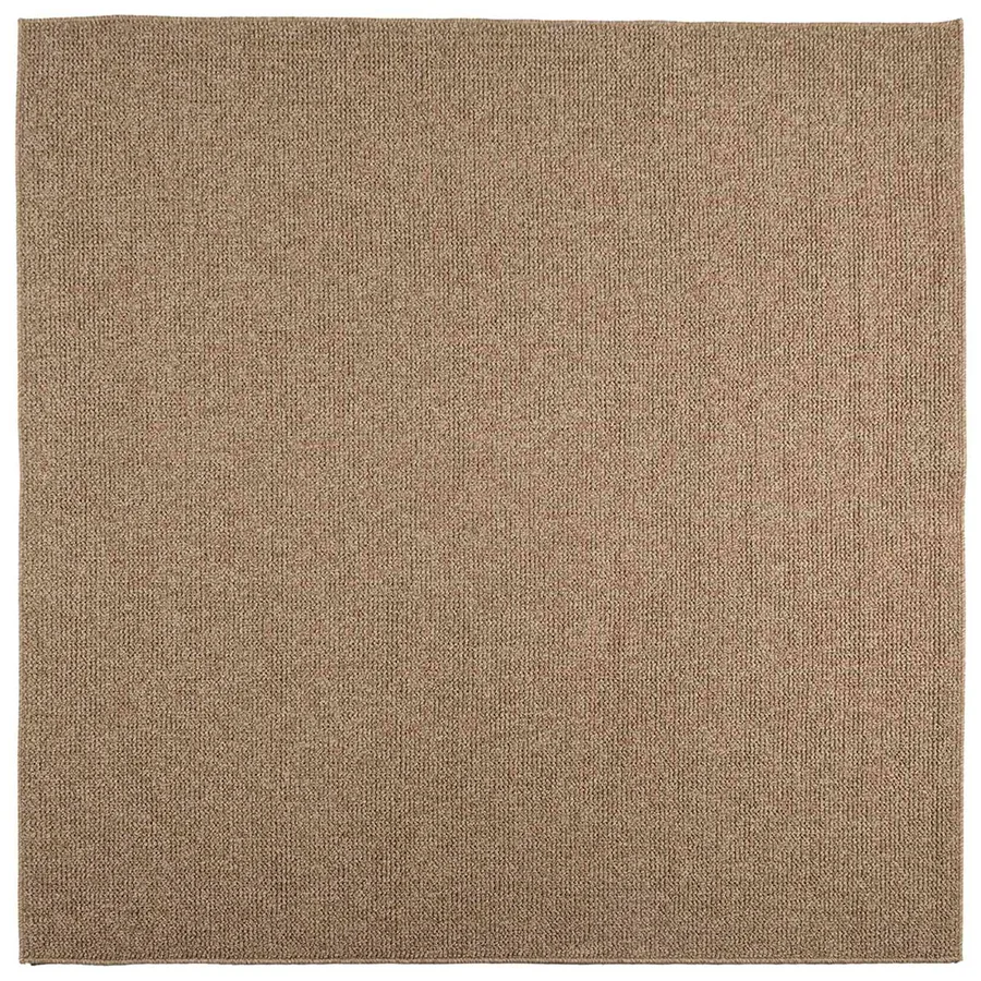 Tapis de surface Carré AGIRA Naturel 120 x 120 cm Polyester - 2