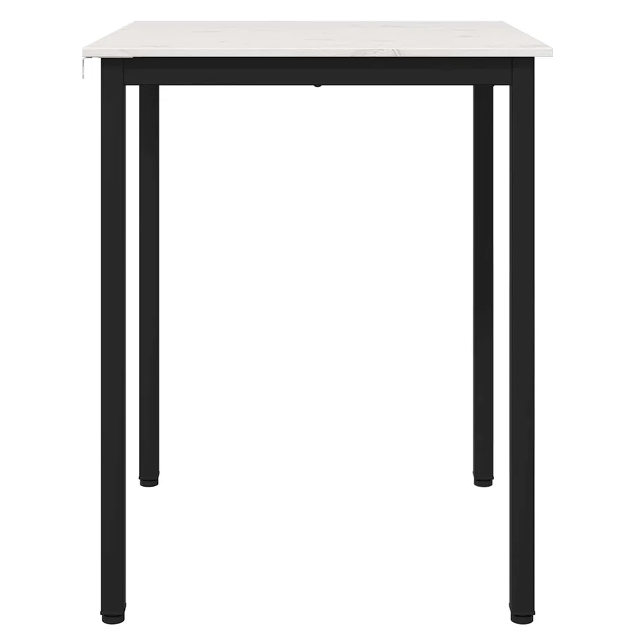 Table de salle à manger / Table de repas Blanc 60 x 60 x 75 cm - 6