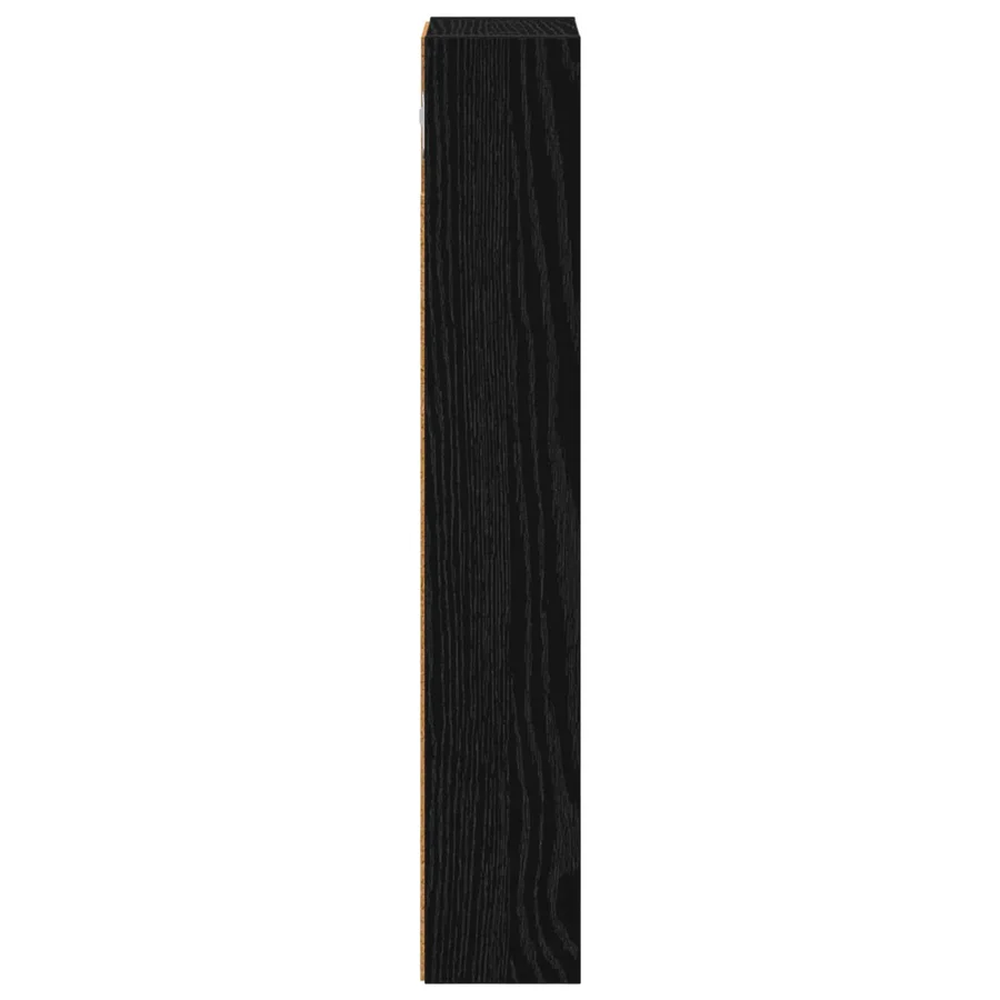 Armoire murale de salle de bain Chêne Noir 20 x 10 x 60,5 cm - 7